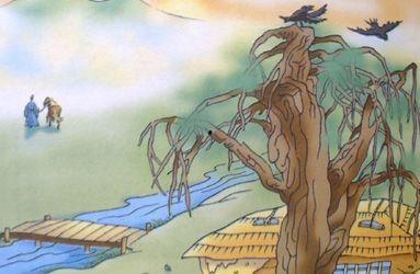 天净沙秋思恶搞吃瓜